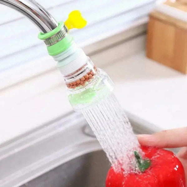 360° Rotatable Kitchen Faucet Water Filter – Adjustable Tap Nozzle