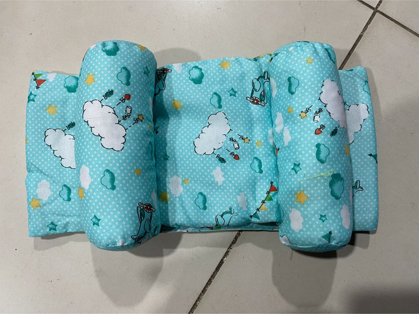 Newborn Baby Head Shaping Pillow – Soft Support Anti-Flat Head