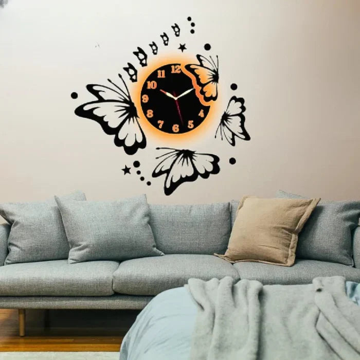 3D Wall Clock β Modern DIY Home Decor