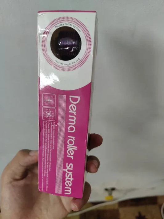 Derma Roller 0.5mm – 540 Micro Needles | Professional Microneedling for Face, Beard & Hair Growth