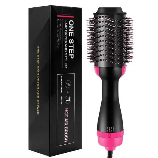 3-in-1 Hot Air Brush – Hair Dryer & Volumizer Styler