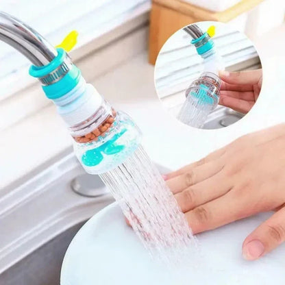 360° Rotatable Kitchen Faucet Water Filter – Adjustable Tap Nozzle