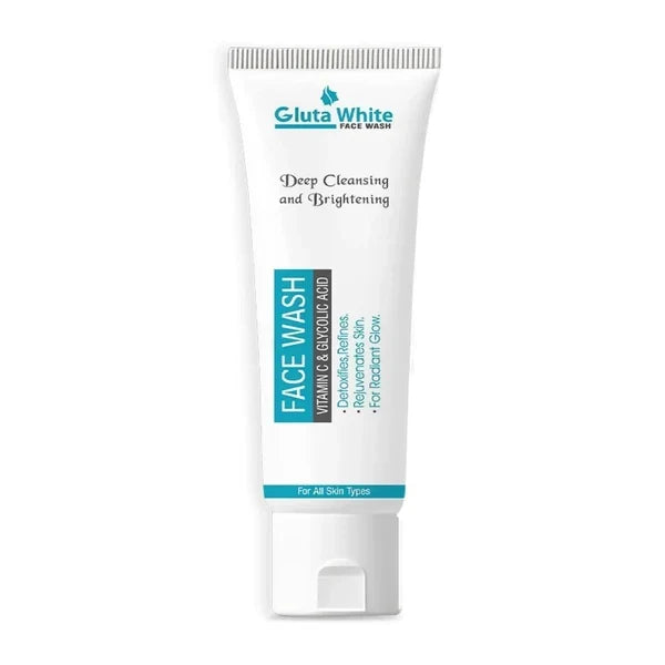Gluta White 4-in-1 Skincare Set – Face Wash, Serum & Night Cream for Hydrating & Brightening Care