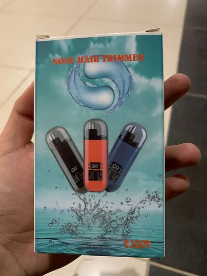 Rechargeable Nose Trimmer – Safe & Painless Facial Hair Groomer