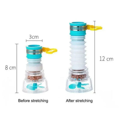 360° Rotatable Kitchen Faucet Water Filter – Adjustable Tap Nozzle
