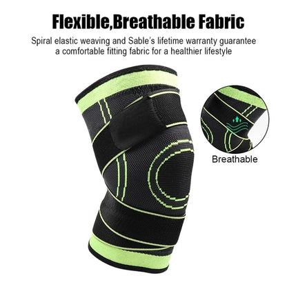 3D Weaving Knee Support Band – Adjustable Compression Sleeve