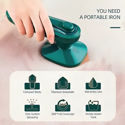 Powerful Steam Iron – Fast Wrinkle Removal