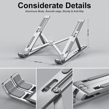 Adjustable Laptop Stand – Ergonomic & Portable Design