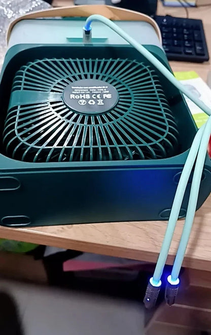 Mini Portable Air Conditioner & Fan – Personal Room & Office Cooler