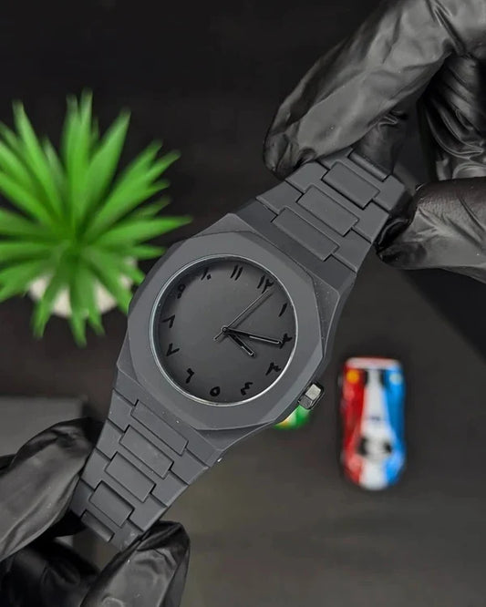 Elegant Minimalist Aura Watch with Eastern Arabic Numerals – Lightweight Premium Design for Men & Boys