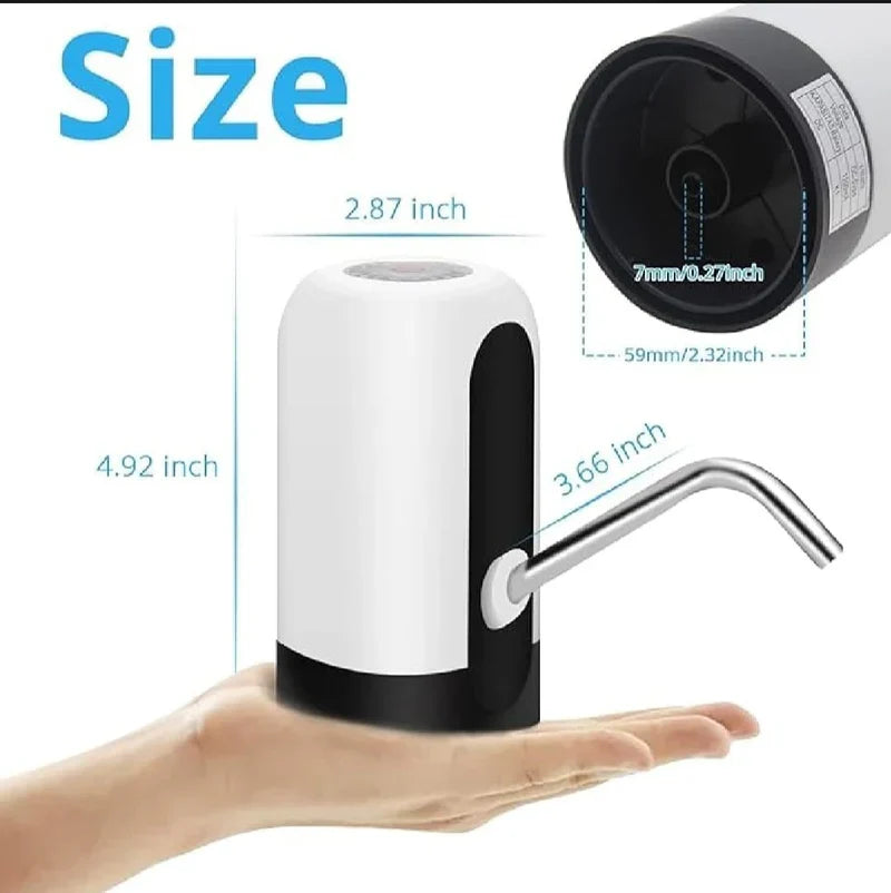👉 Rechargeable Water Bottle Pump – USB Automatic Dispenser