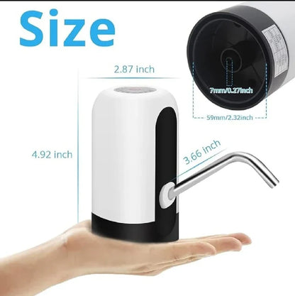 👉 Rechargeable Water Bottle Pump – USB Automatic Dispenser