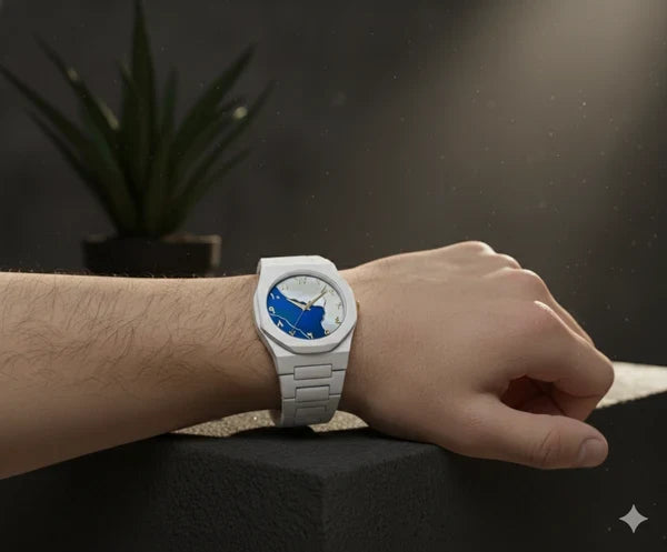 Aura Smart Watch – Fitness Tracking | Heart Rate Monitor | Bluetooth Calling | Stylish & Waterproof