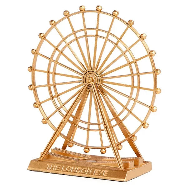 Hot Sell London Eye Metal Model – Decorative Home & Office Ornament