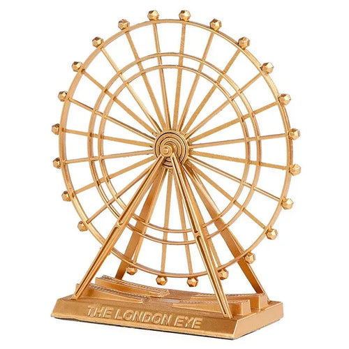Hot Sell London Eye Metal Model – Decorative Home & Office Ornament
