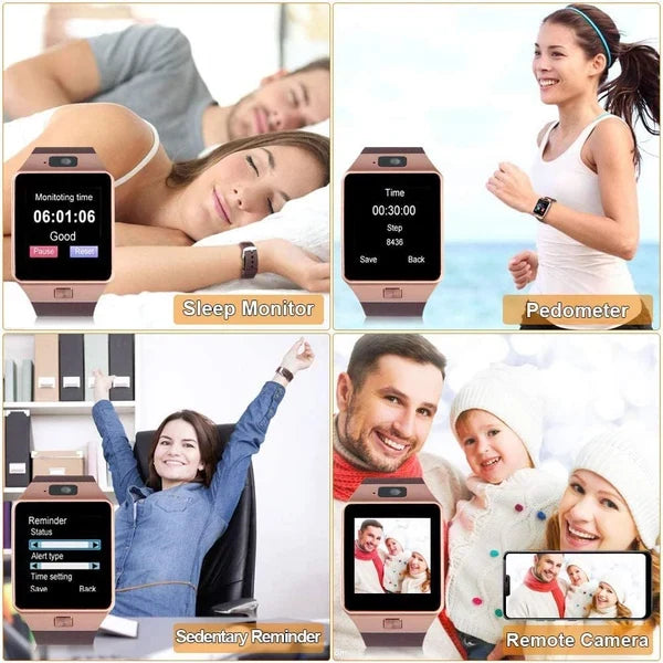 “DZ09 Bluetooth Smartwatch | Touchscreen Smart Watch for Android & iOS”