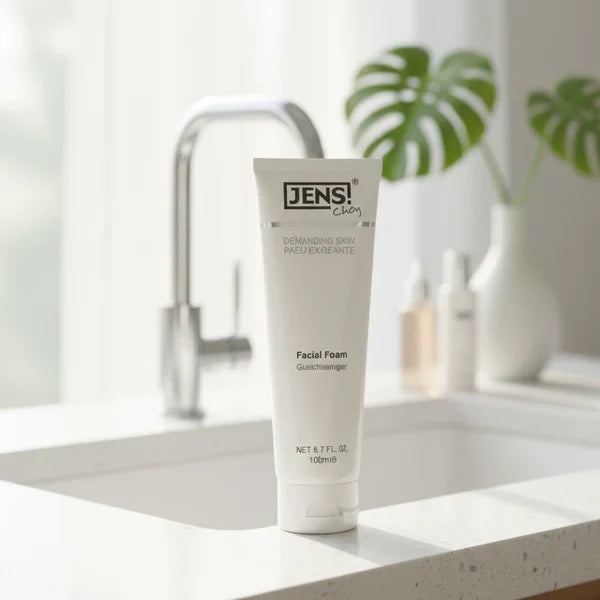 Jens Choy Demanding Skin Facial Foam – Gentle Cleansing & Nourishing Refresh (100ml)