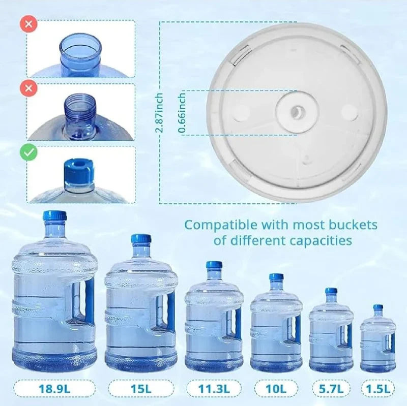 👉 Rechargeable Water Bottle Pump – USB Automatic Dispenser