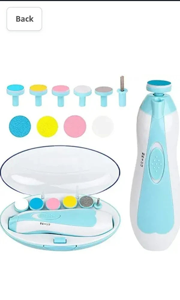 Baby Nail Trimmer – Safe Rounded Edges | Gentle Infant Nail Cutter for Newborns & Toddlers
