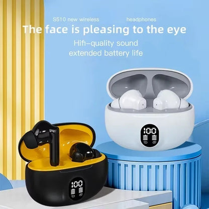 3.1 Display Earbuds STEREO 895B – Wireless Bluetooth 5.3 In-Ear Headphones