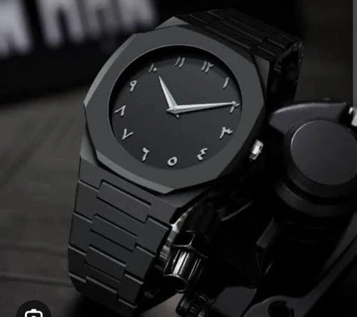 Elegant Minimalist Aura Watch with Eastern Arabic Numerals – Lightweight Premium Design for Men & Boys