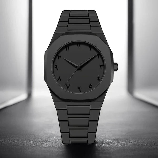 Elegant Minimalist Aura Watch with Eastern Arabic Numerals – Lightweight Premium Design for Men & Boys
