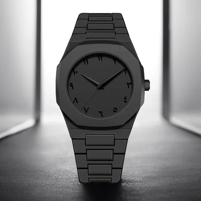 Elegant Minimalist Aura Watch with Eastern Arabic Numerals – Lightweight Premium Design for Men & Boys