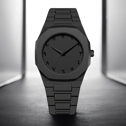 Elegant Minimalist Aura Watch with Eastern Arabic Numerals – Lightweight Premium Design for Men & Boys