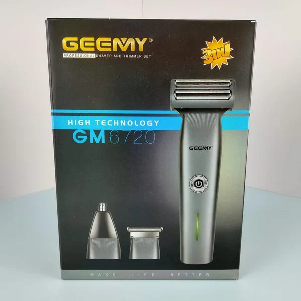3-in-1 Rechargeable Shaving Machine – Hair Clipper, Beard Trimmer for Men