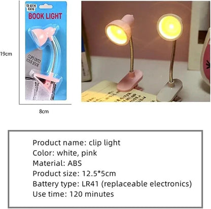 Mini Book Light – Clip-On Portable LED Reading Lamp