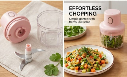 Single Bowl Electric Mini Grinder Food Chopper | Best Quality Food Chopper ( Random Color )