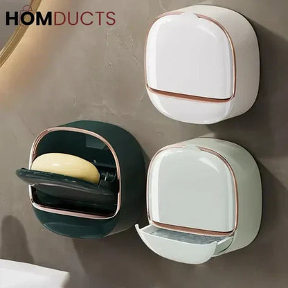 Wall Mounted Soap Box – Waterproof & Drainage Design