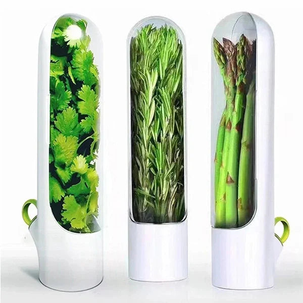 Herb Saver Storage Container – Premium Quality Fresh Herb Keeper