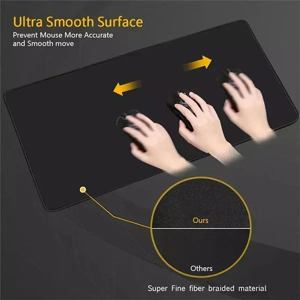 Office Shortcut Keys Anime Desk Mat – Kawaii Cartoon Rubber Mouse Pad & Gaming Keyboard Mat